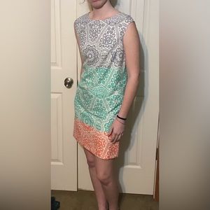 NWT The Limited Geometric Print Sleeveless Mini Dress - Size XS